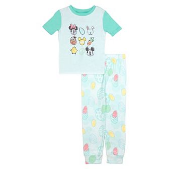 Disney's Mickey Mouse Kids 4-10 "Hello Easter" 2 pc Pajama Top & Pajama Bottoms Set