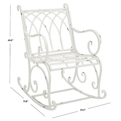 Safavieh Medrano Outdoor Rocking Chair