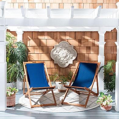 Safavieh Loren 2-pc. Outdoor Sling Chair Set