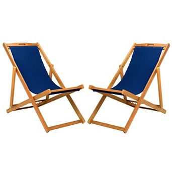 Safavieh Loren 2 pc Outdoor Sling Chair Set
