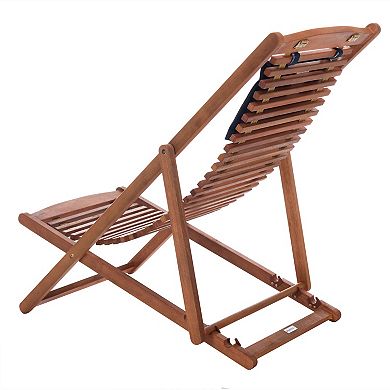 Safavieh Rendi 2-pc. Outdoor Relax Chair With Pillow Set