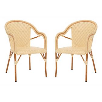 Safavieh California 2 pc Outdoor Armchair Set