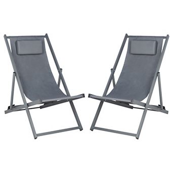 Safavieh Camlin 2 pc Sling Chair Set