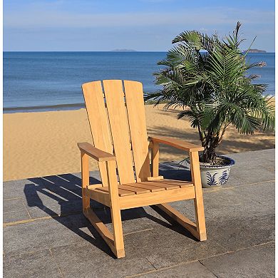 Safavieh San Juan Teak Adirondack Chair