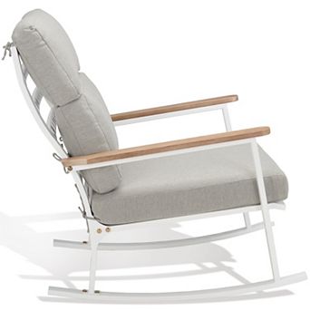 Safavieh Brutus Outdoor Rocking Arm Chair
