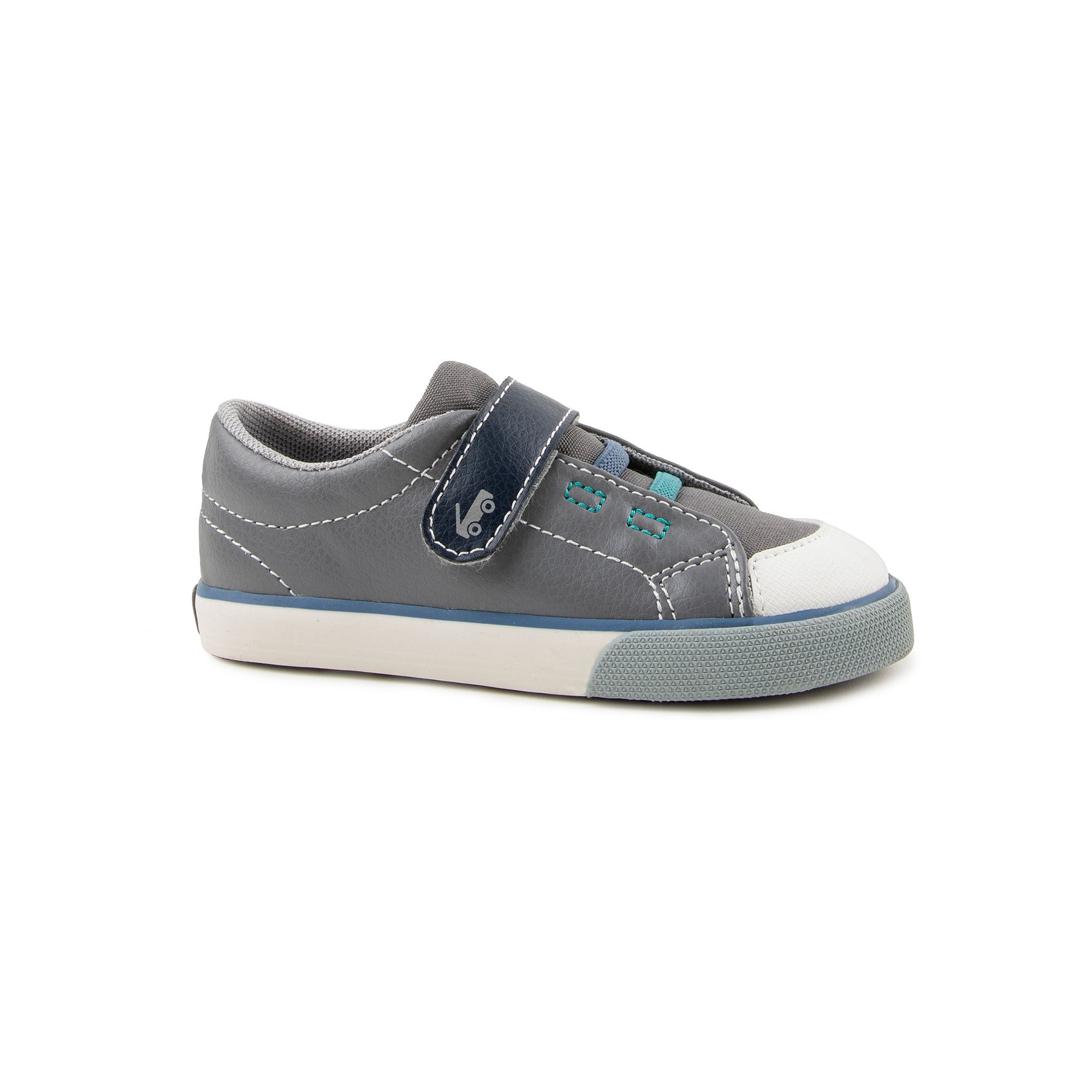 See Kai Run Alex Toddler Sneakers, Toddler Boys, Size: 4 T, Gray