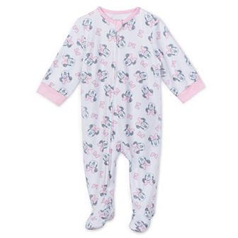 Disney's Minnie Mouse Baby Girl Ultra Soft Sleep & Play