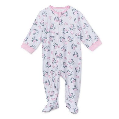 Disney's Minnie Mouse Baby Girl Ultra Soft Sleep & Play