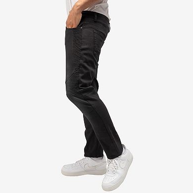 Men's Slim Stretch Moto Jeans