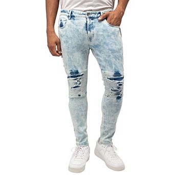 Men's Skinny Flex Moto Jeans