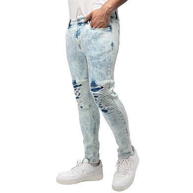 Men's Skinny Flex Moto Jeans