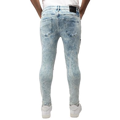 Men's Skinny Flex Moto Jeans