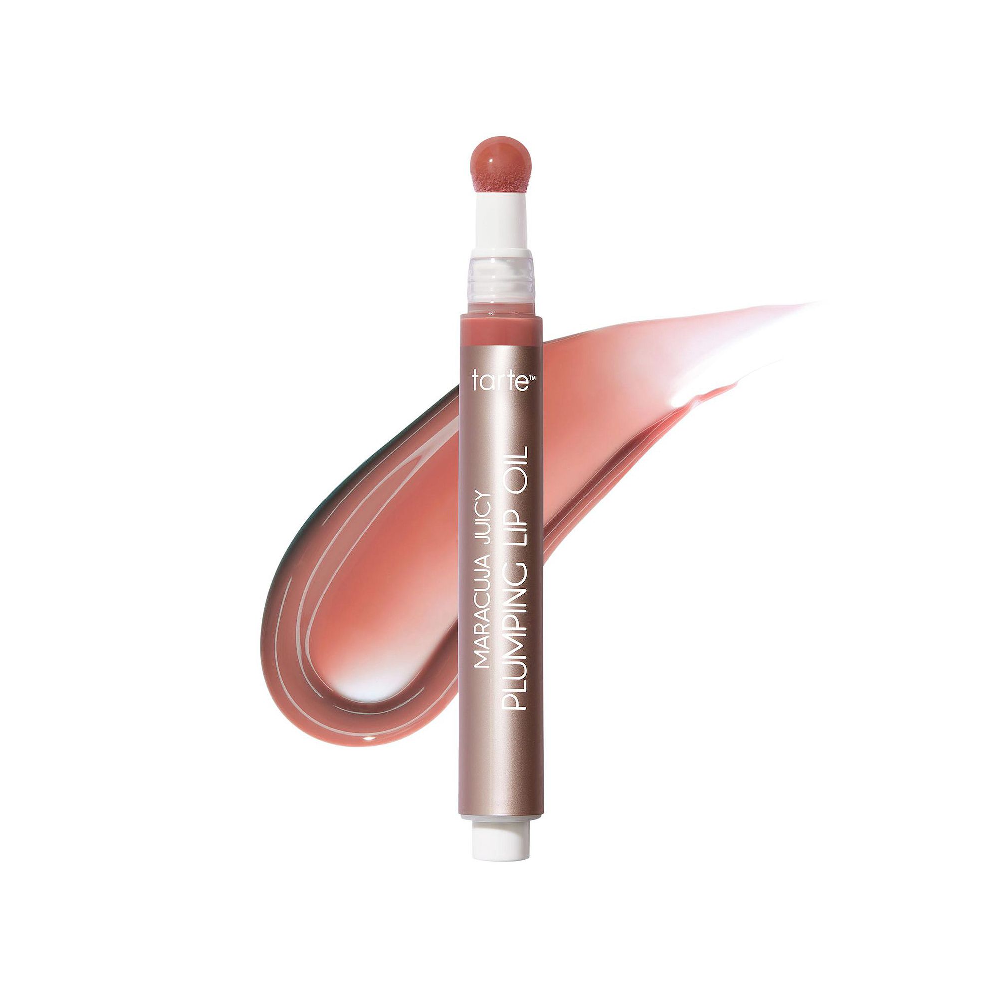 tarte maracuja juicy plumping lip oil, Size: 0.09Oz, Buffed Pink