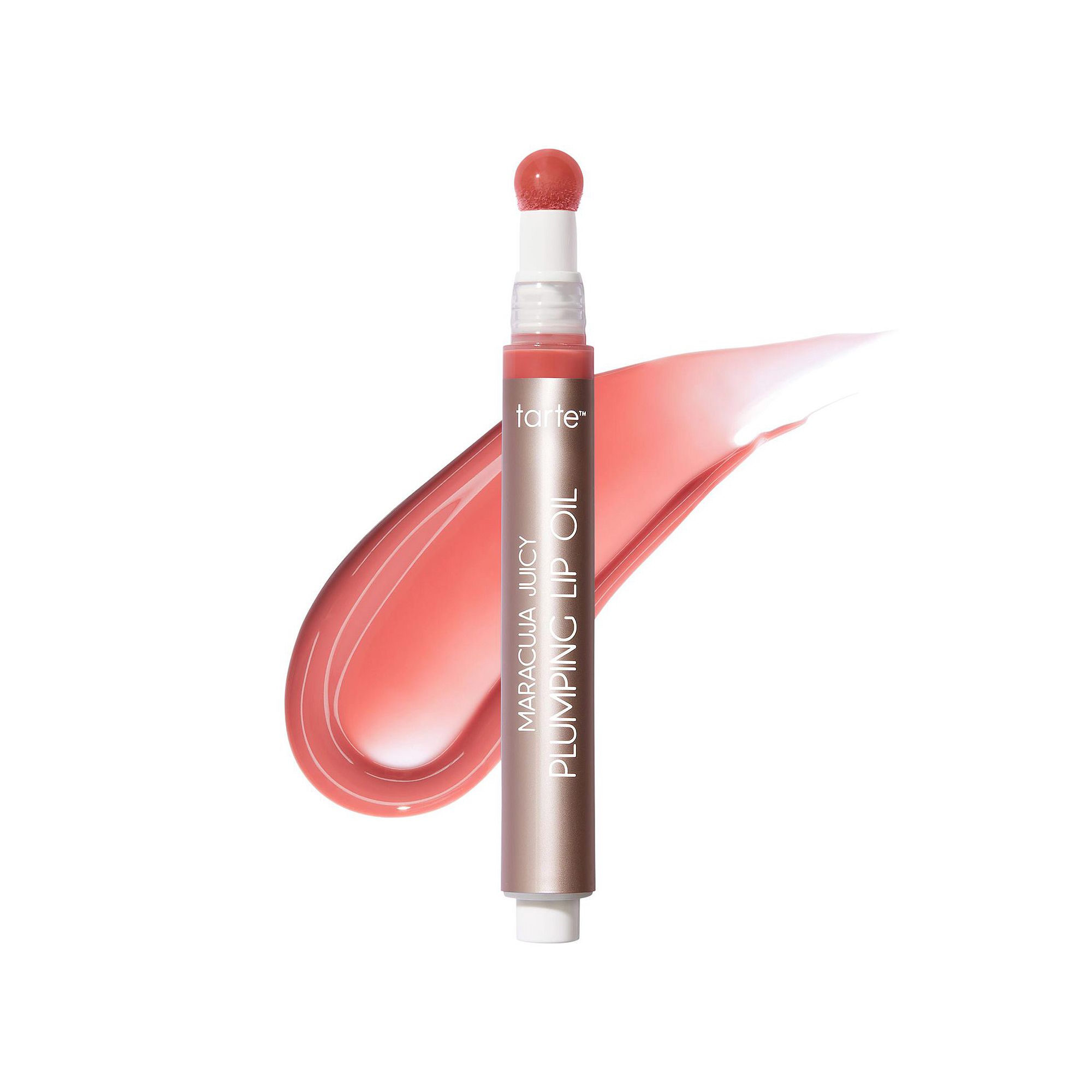 tarte maracuja juicy plumping lip oil, Size: 0.09Oz, Pink