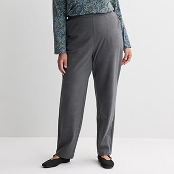 Plus Size Croft & Barrow® Essential Straight Leg Pants