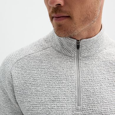 Men's FLX Textured Stripe 1/4 Zip