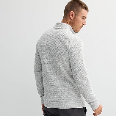 Men's FLX Textured Stripe 1/4 Zip