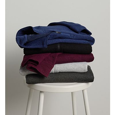 Men's FLX Textured Stripe 1/4 Zip