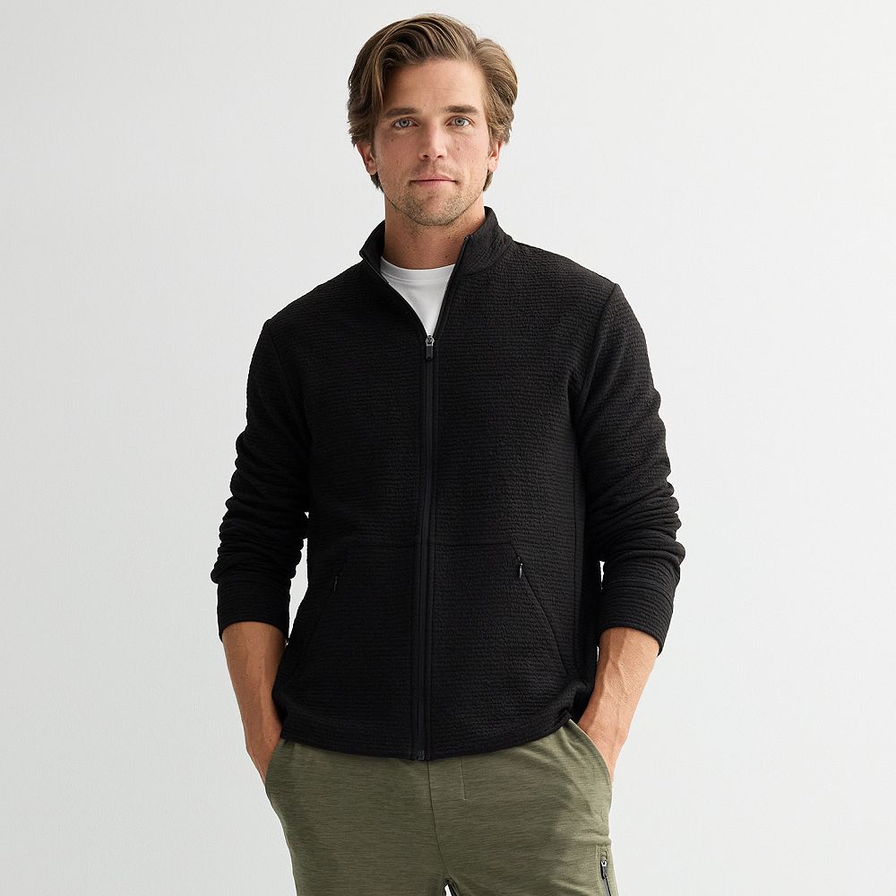 Men's FLX Textured Stripe Full-Zip