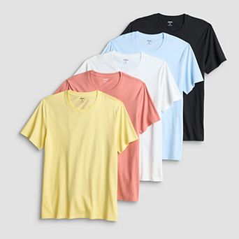 Men's Sonoma Goods For Life® Supersoft 5-Pack Crewneck Tees