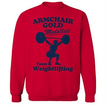 Men's Duke & Sons Weightlifting Summer Games Graphic Fleece Sweatshirt