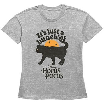 Disney's Hocus Pocus Juniors' It's Just A Bunch Of Thackery Binx Graphic Tee