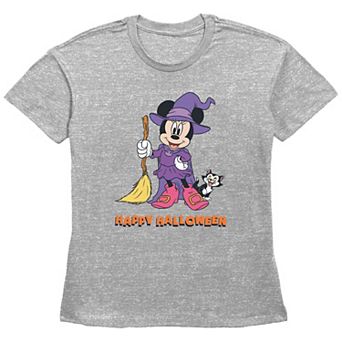 Disney's Minnie Mouse Juniors' Witch Costume Happy Halloween Graphic Tee