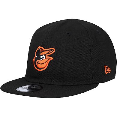 Infant New Era Black Baltimore Orioles My First 9FIFTY Adjustable Hat