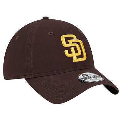 Youth New Era Brown San Diego Padres Team Color 9TWENTY Adjustable Hat