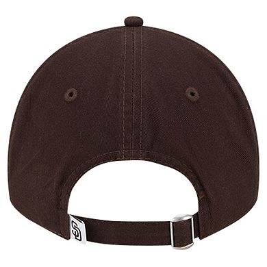 Youth New Era Brown San Diego Padres Team Color 9TWENTY Adjustable Hat