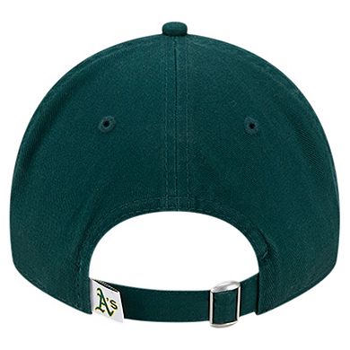 Youth New Era Green Oakland Athletics Team Color 9TWENTY Adjustable Hat