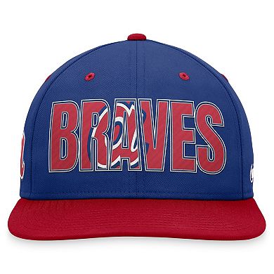 Men's Nike Royal Atlanta Braves Cooperstown Collection Pro Snapback Hat