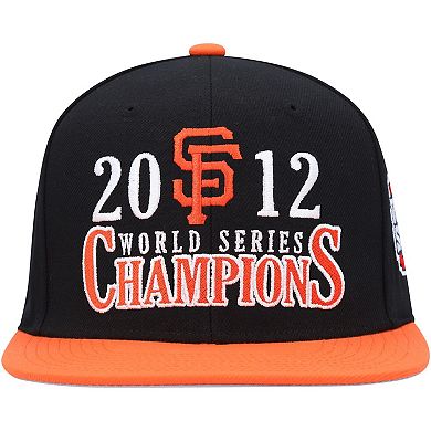 Men's Mitchell & Ness Black San Francisco Giants World Series Champs Snapback Hat