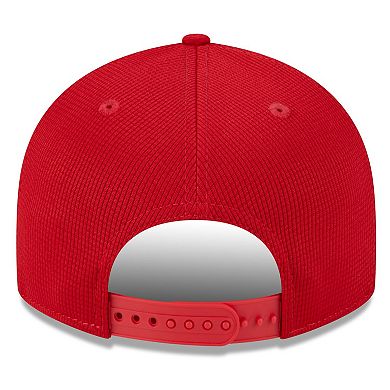 Men's New Era Red Cleveland Guardians 2024 Spring Training Low Profile ...