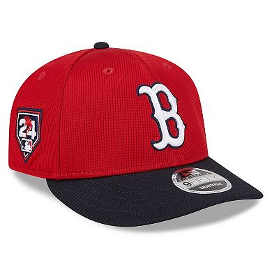 Men's New Era  Red/Navy Boston Red Sox 2024 Spring Training Low Profile 9FIFTY Snapback Hat