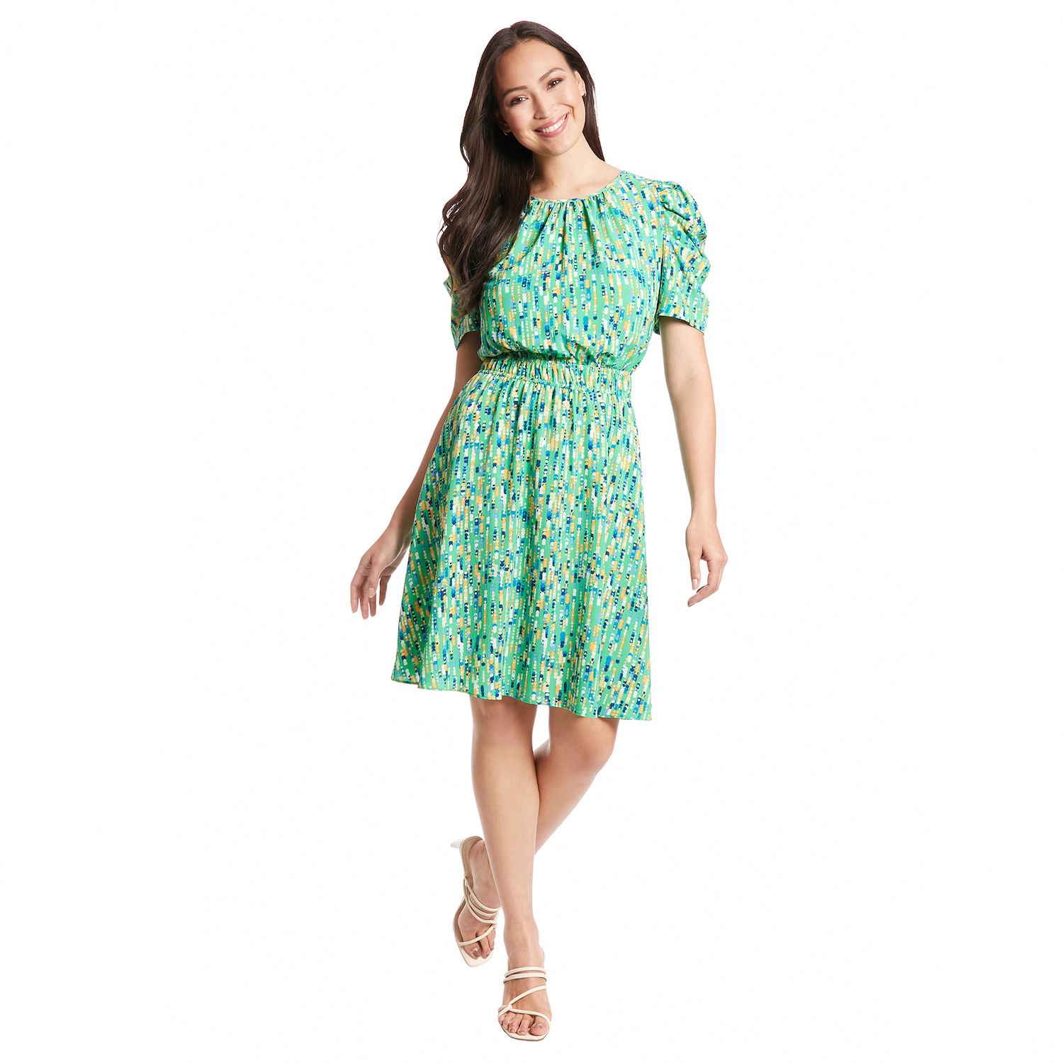 v neck dress green Cosonsen Womens Date Night Dress Deep V-Neck Long Sleeve Faux Wrap Dresses  Green XS at Amazon Women's Clothing store