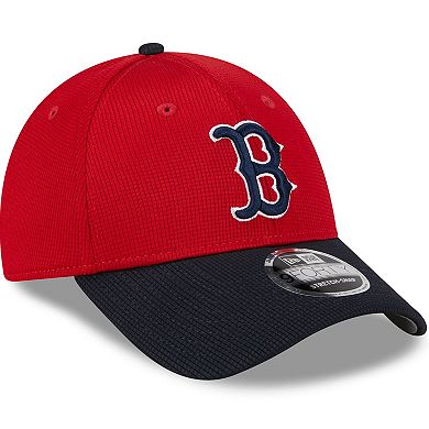 Men's New Era  Red Boston Red Sox 2024 Batting Practice 9FORTY Adjustable Hat