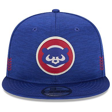 Men's New Era  Royal Chicago Cubs 2024 Clubhouse 9FIFTY Snapback Hat