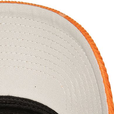 Men's Mitchell & Ness Navy/Orange Houston Astros Corduroy Pro Snapback Hat