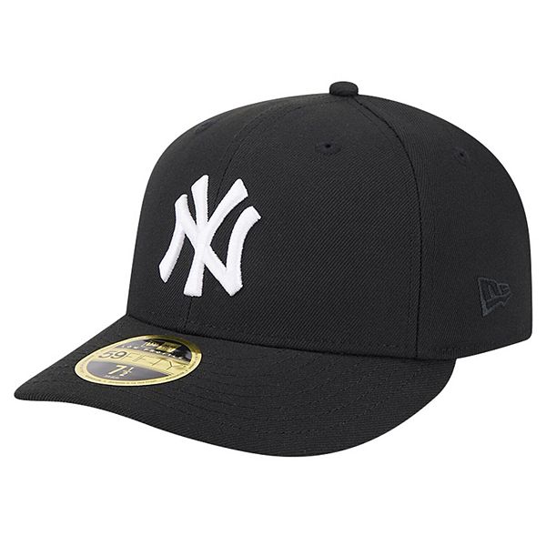 soulアツ59Fifty Low Profile Cap Newera Men's New Era Black New York Yankees Low Profile 59FIFTY Fitted Hat