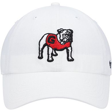 Men's '47 White Georgia Bulldogs Vintage Clean Up Adjustable Hat