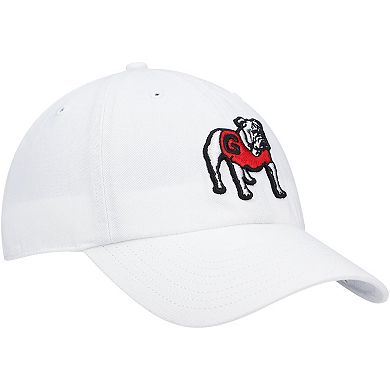 Men's '47 White Georgia Bulldogs Vintage Clean Up Adjustable Hat