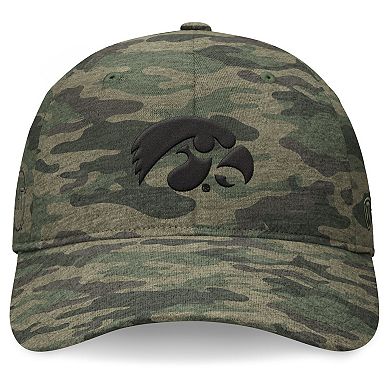 Men's Top of the World Camo Iowa Hawkeyes OHT Military Appreciation Hound Adjustable Hat