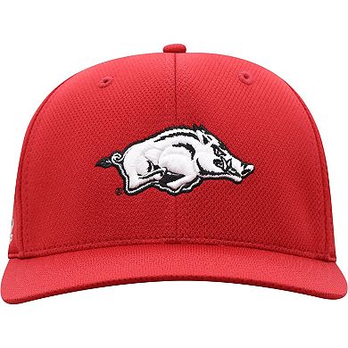 Men's Top of the World Cardinal Arkansas Razorbacks Reflex Logo Flex Hat