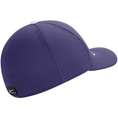 Men's Nike Purple TCU Horned Frogs 2022 Sideline Classic99 Swoosh Performance Flex Hat