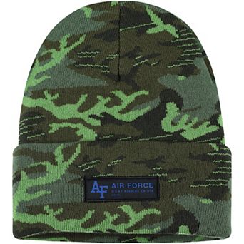 Men's Nike Camo Air Force Falcons Veterans Day Cuffed Knit Hat