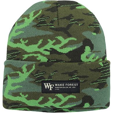 Men's Nike Camo Wake Forest Demon Deacons Veterans Day Cuffed Knit Hat