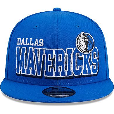 Men's New Era Blue Dallas Mavericks Gameday 59FIFTY Snapback Hat