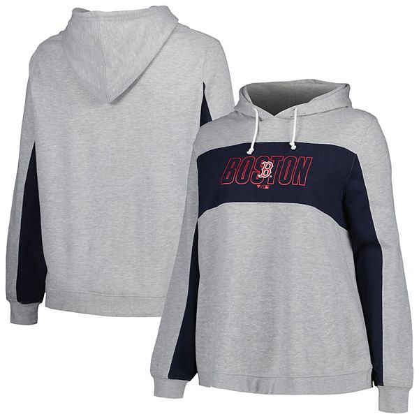 売れ筋商品|||ミッチェル&ネス カットソー トップス レディース Women's Heather Gray Boston Red Sox Cropped Toggle Pullover Sweatshirt Heather Gray Women's Heather Gray Boston Red Sox Cropped Fleece Toggle