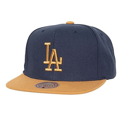 Men's Mitchell & Ness Navy Los Angeles Dodgers Work It Snapback Hat